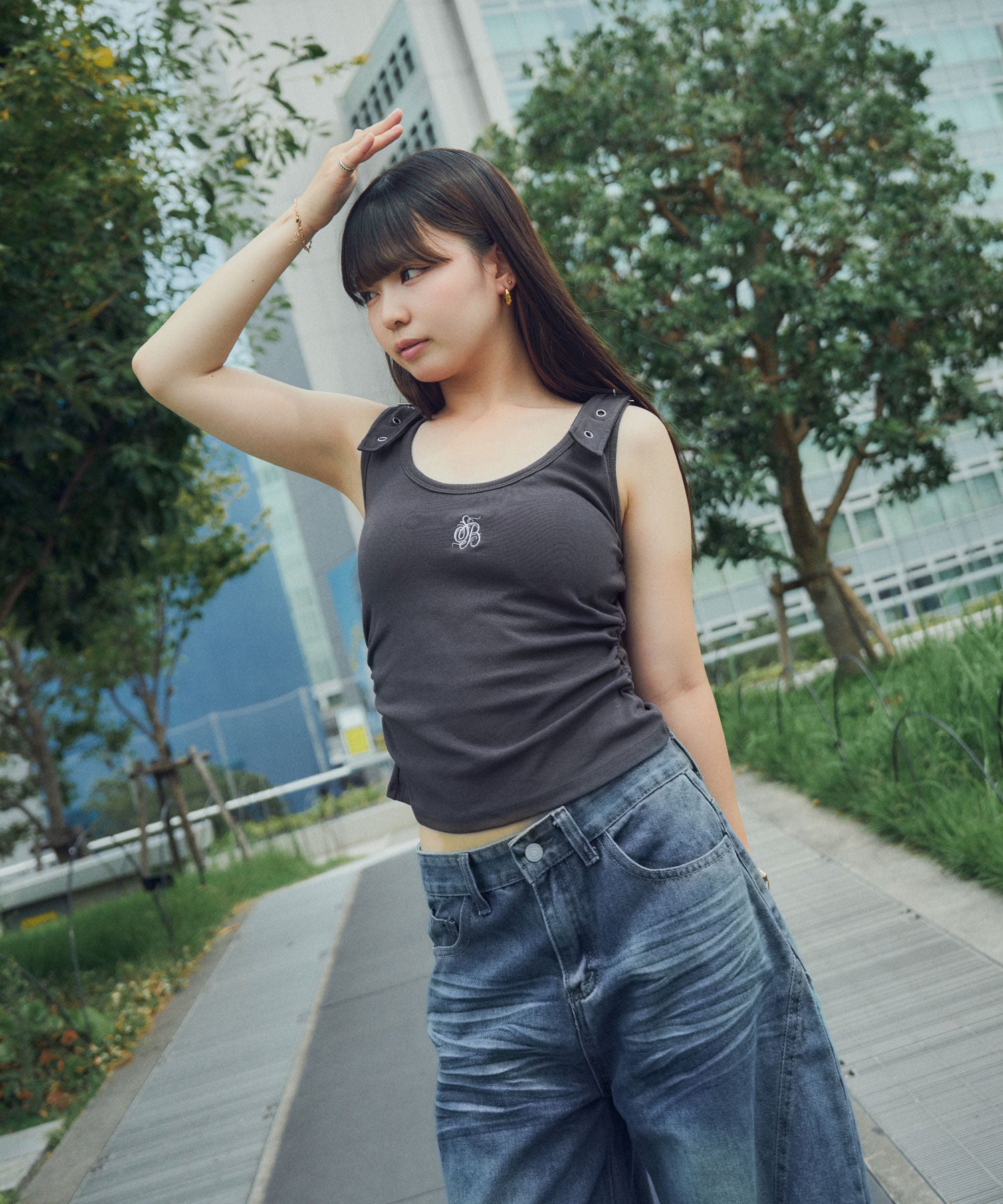 Metal strap tank top-thumbmail-7
