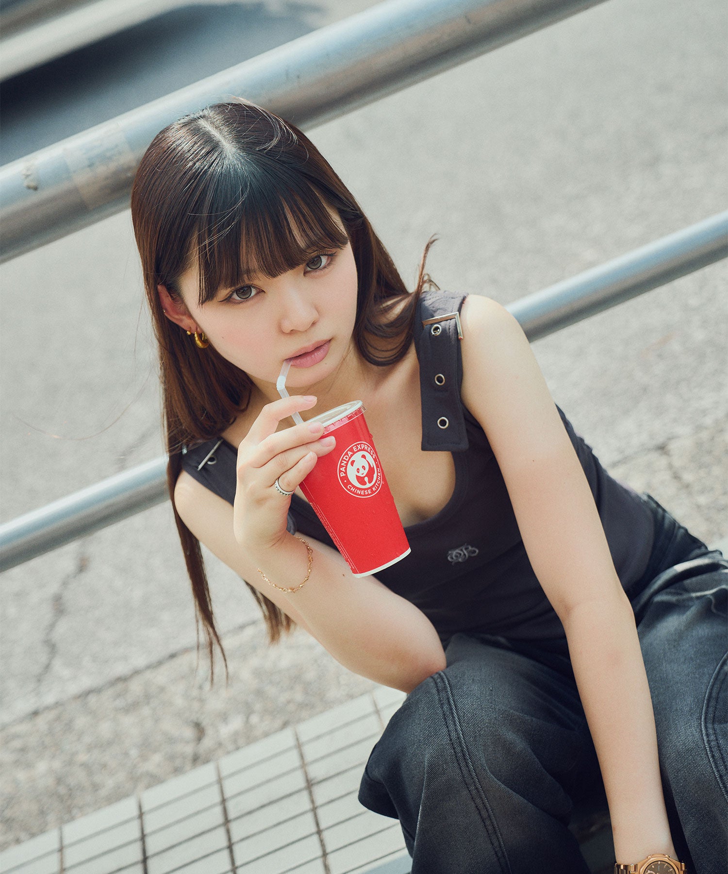 Metal strap tank top-thumbmail-10