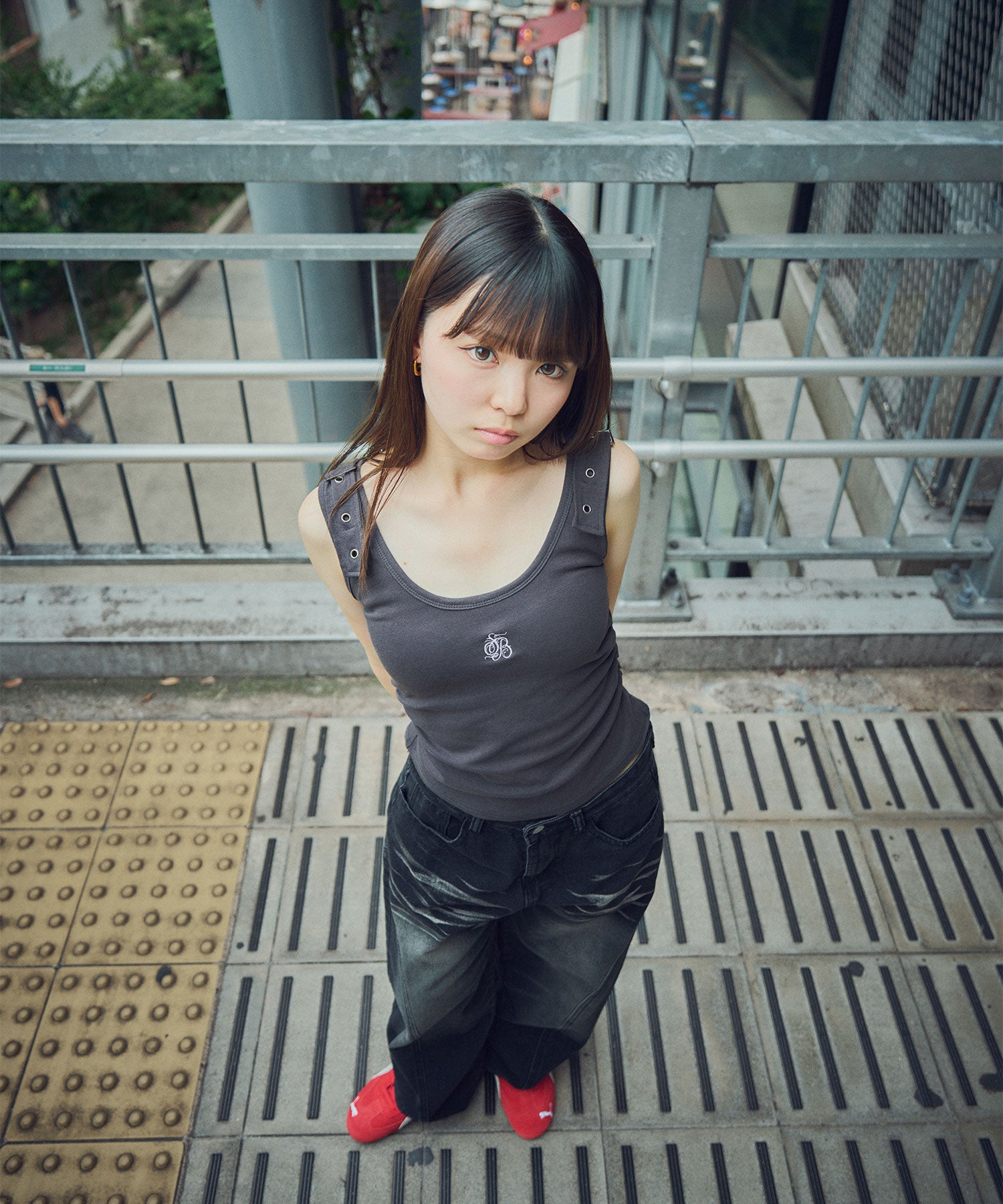 Metal strap tank top-thumbmail-9