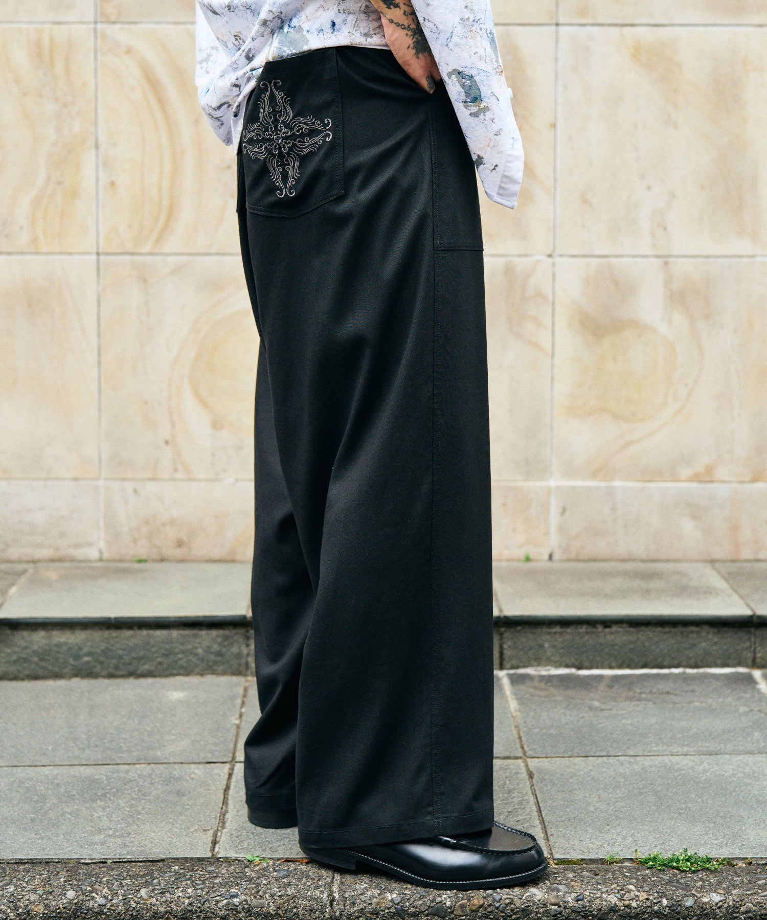 Linen blend baker pants-thumbmail-9