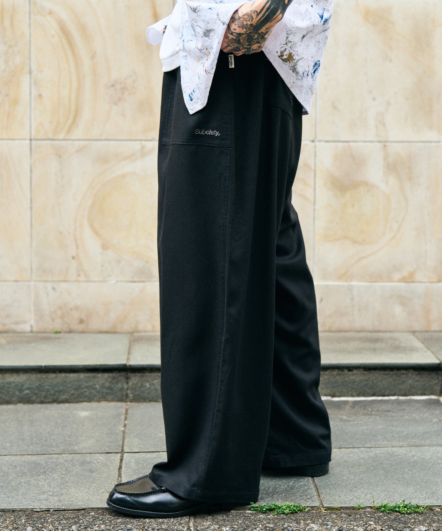 Linen blend baker pants-thumbmail-7