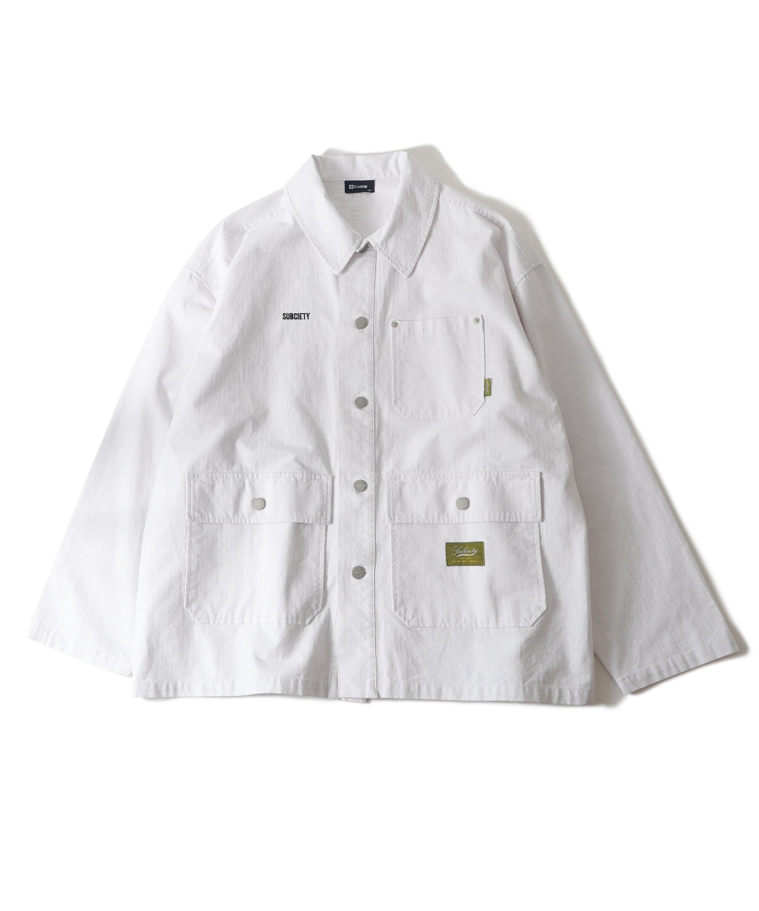 Utility shirt jacket
