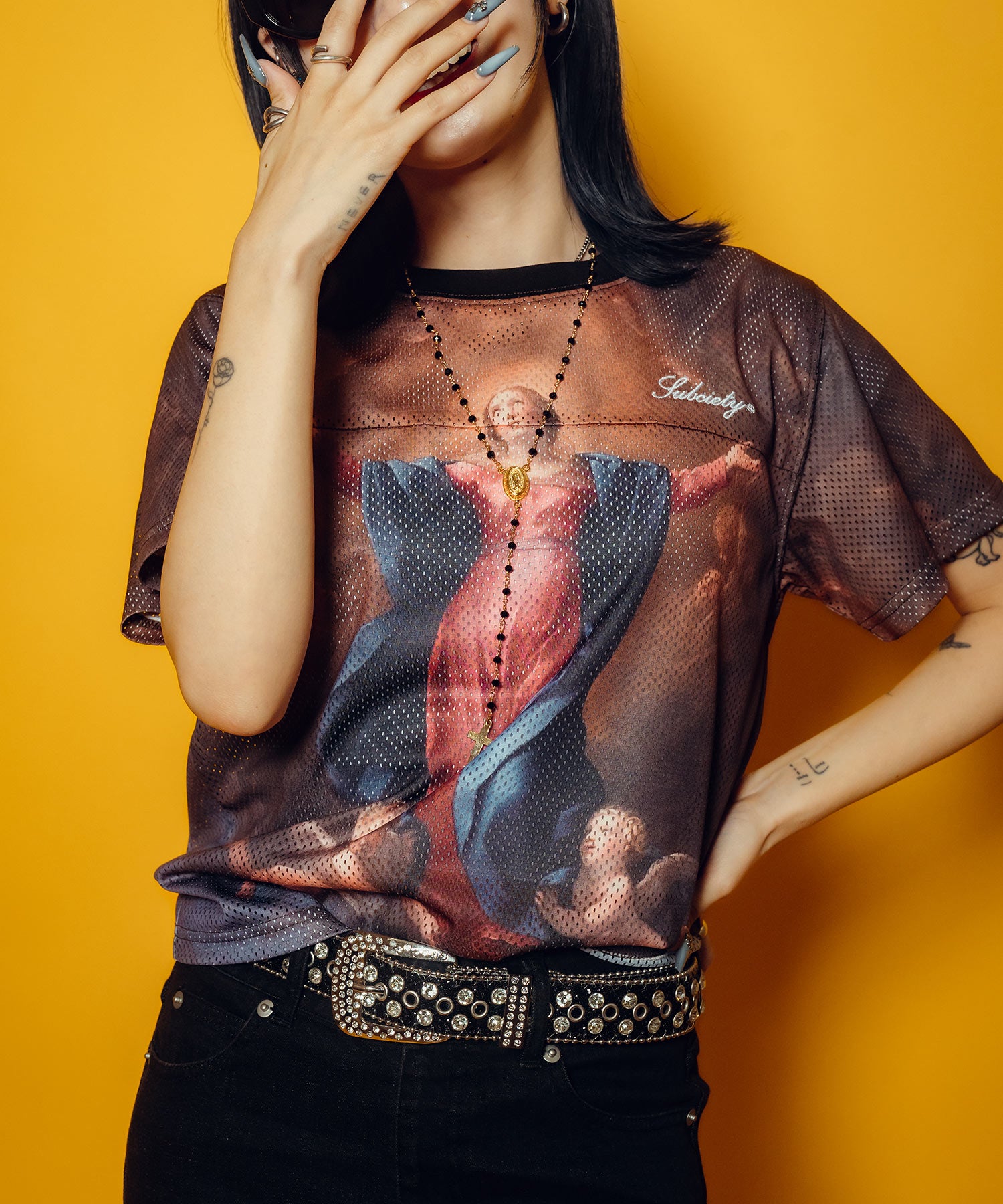【WOMEN】Foot ball shirt