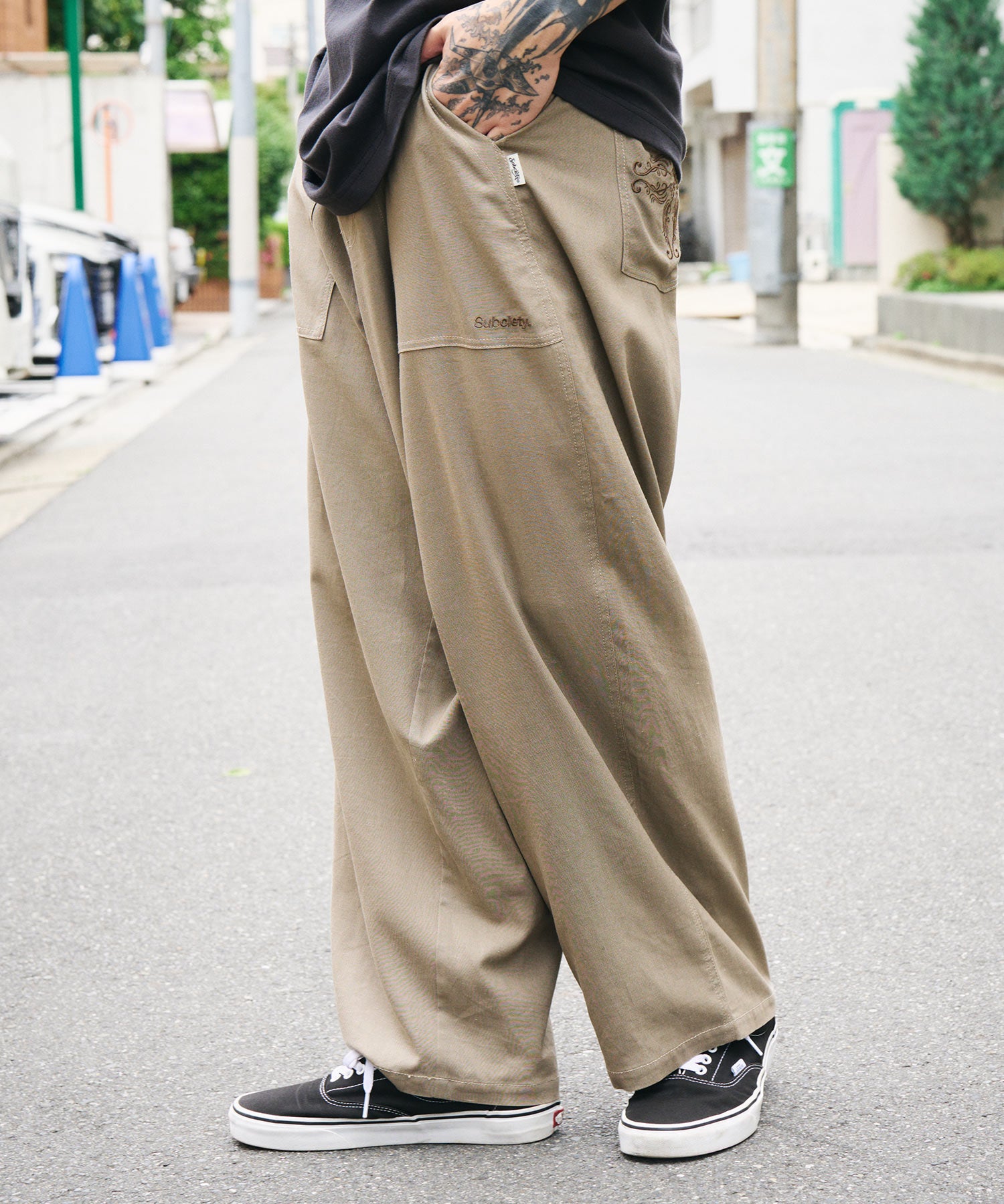 Linen blend baker pants-thumbmail-13