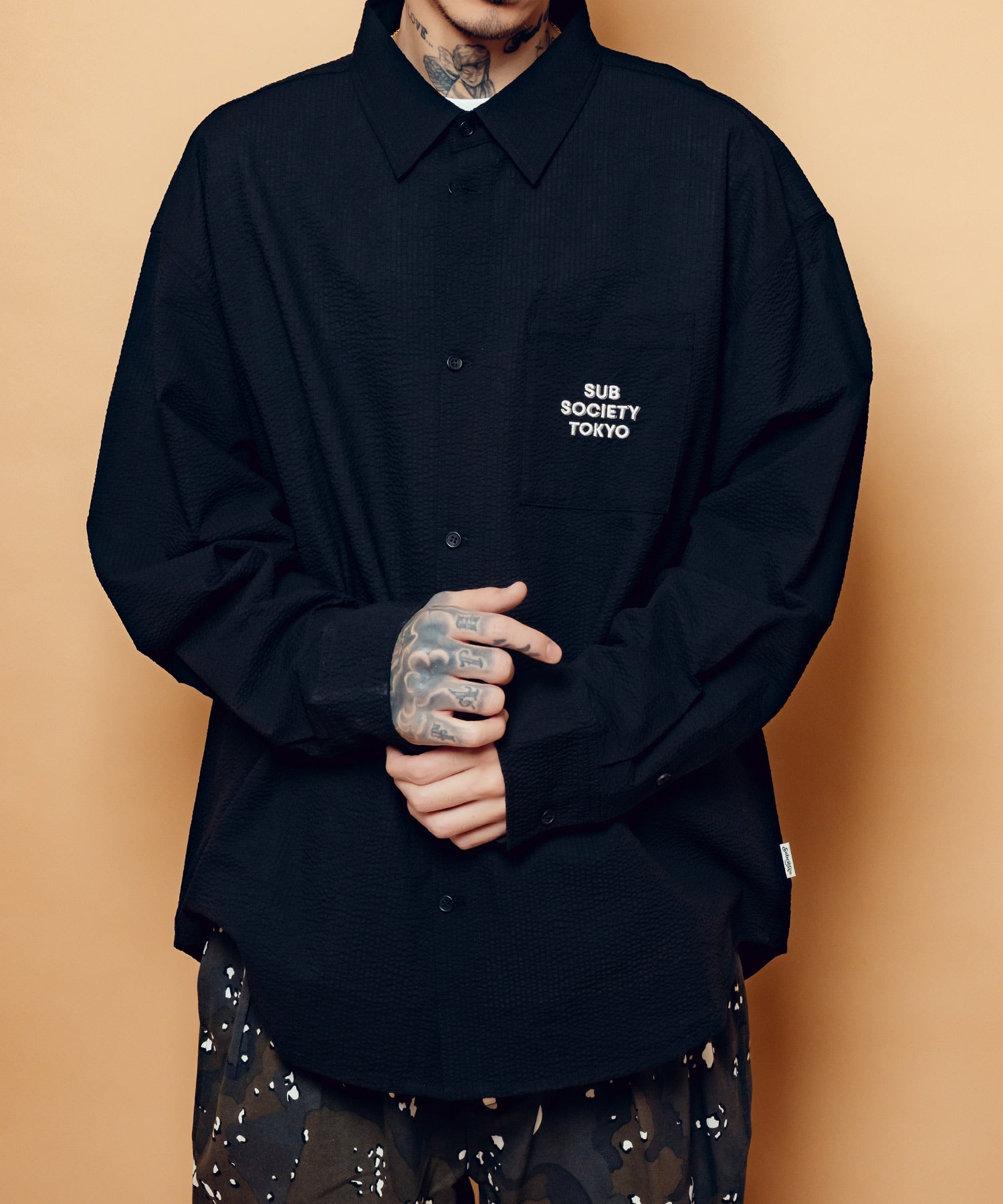 Seersucker shirt