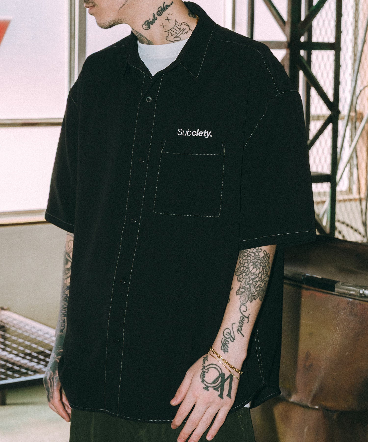 Loose S/S shirt-THE BASE--thumbmail-1