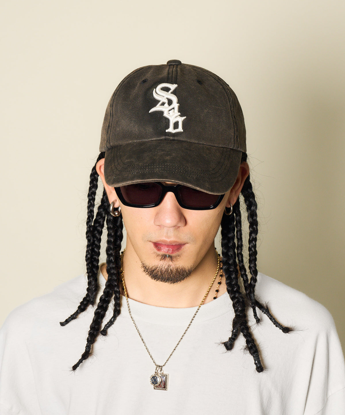 Fade faux leather cap-thumbmail-5