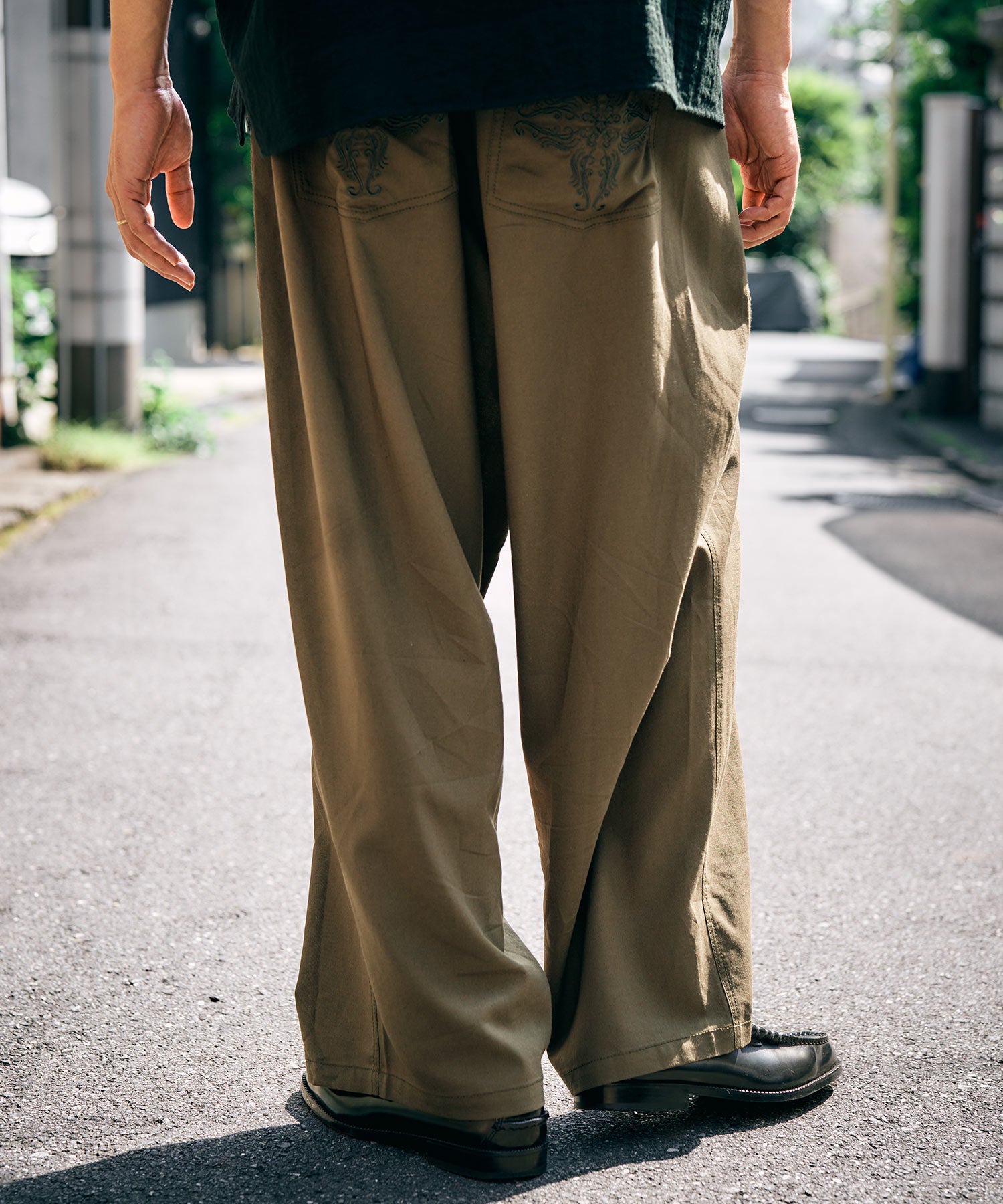 Linen blend baker pants-thumbmail-19