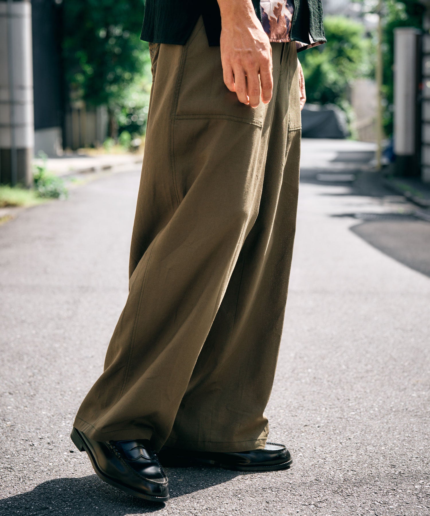 Linen blend baker pants-thumbmail-20