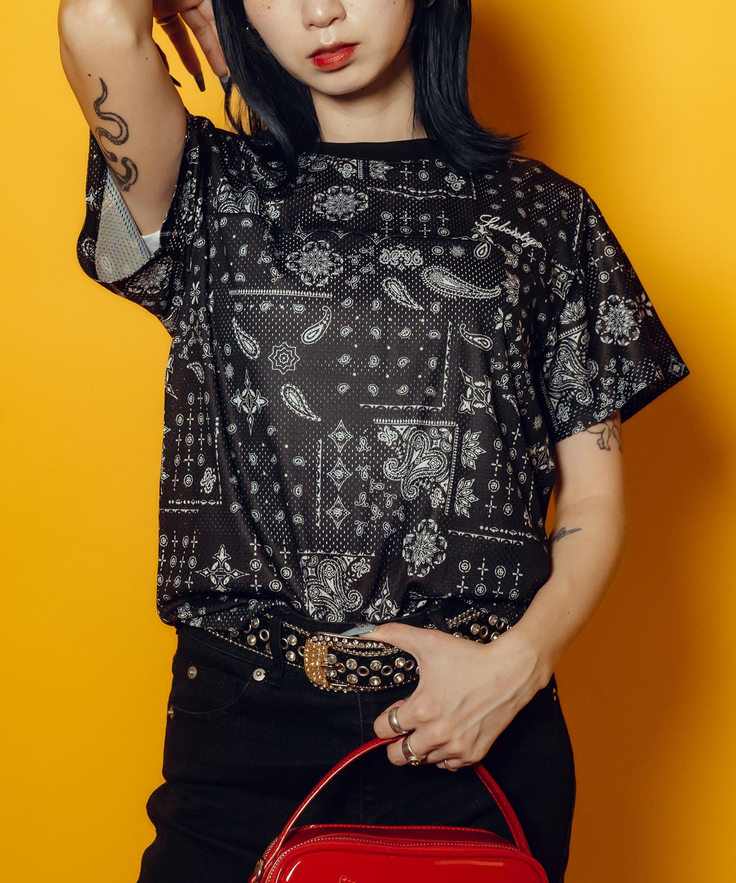 【WOMEN】Foot ball shirt
