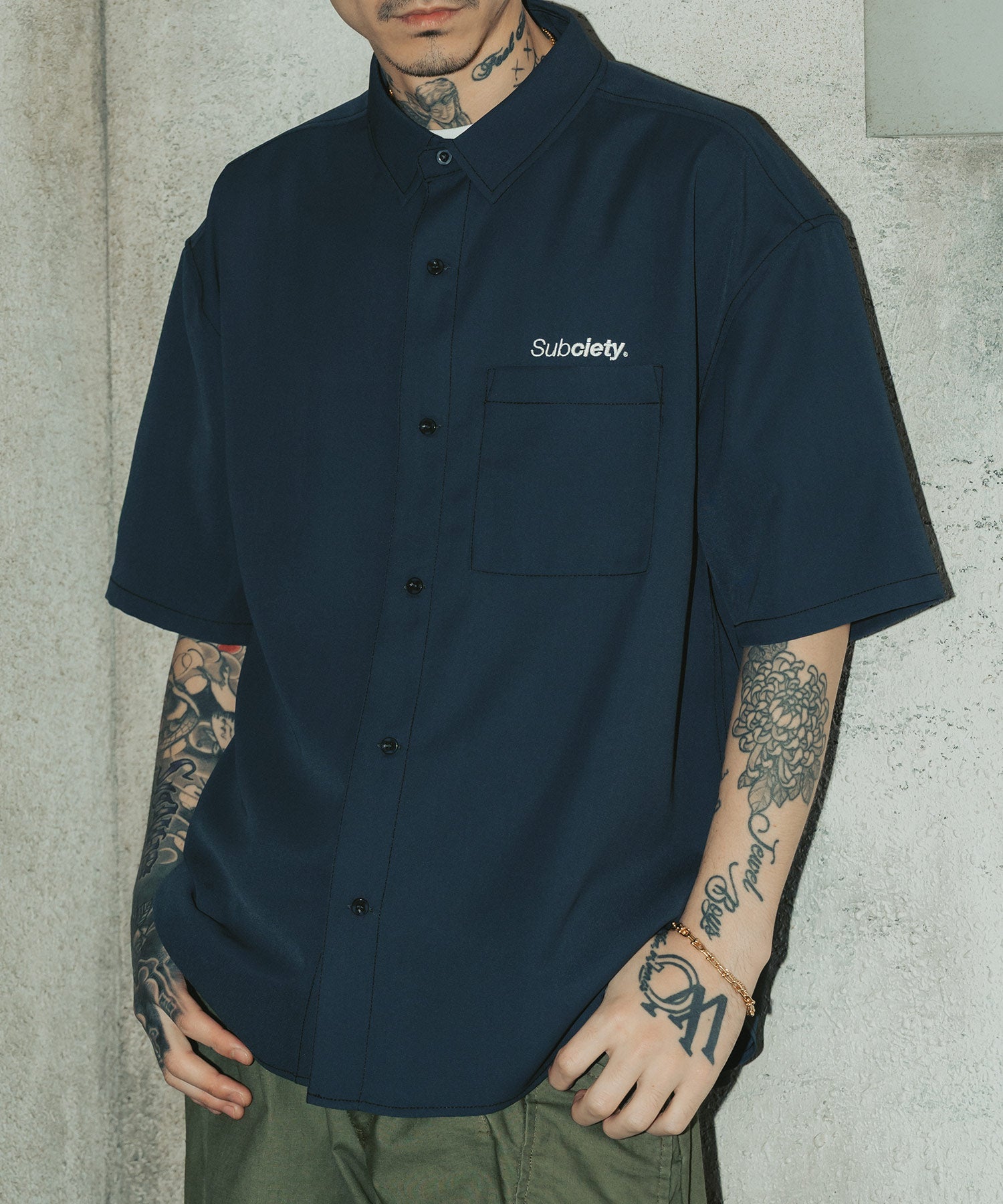 Loose S/S shirt-THE BASE--thumbmail-3