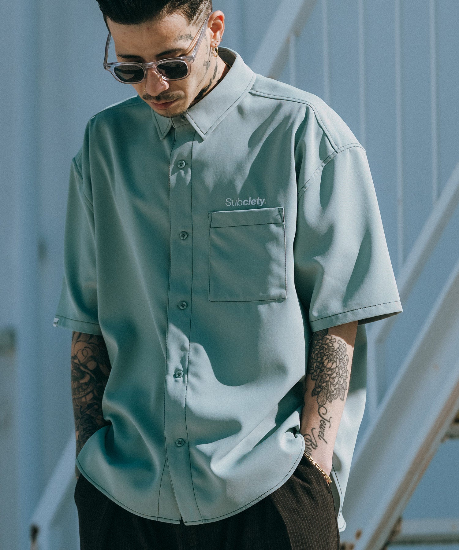 Loose S/S shirt-THE BASE--thumbmail-4