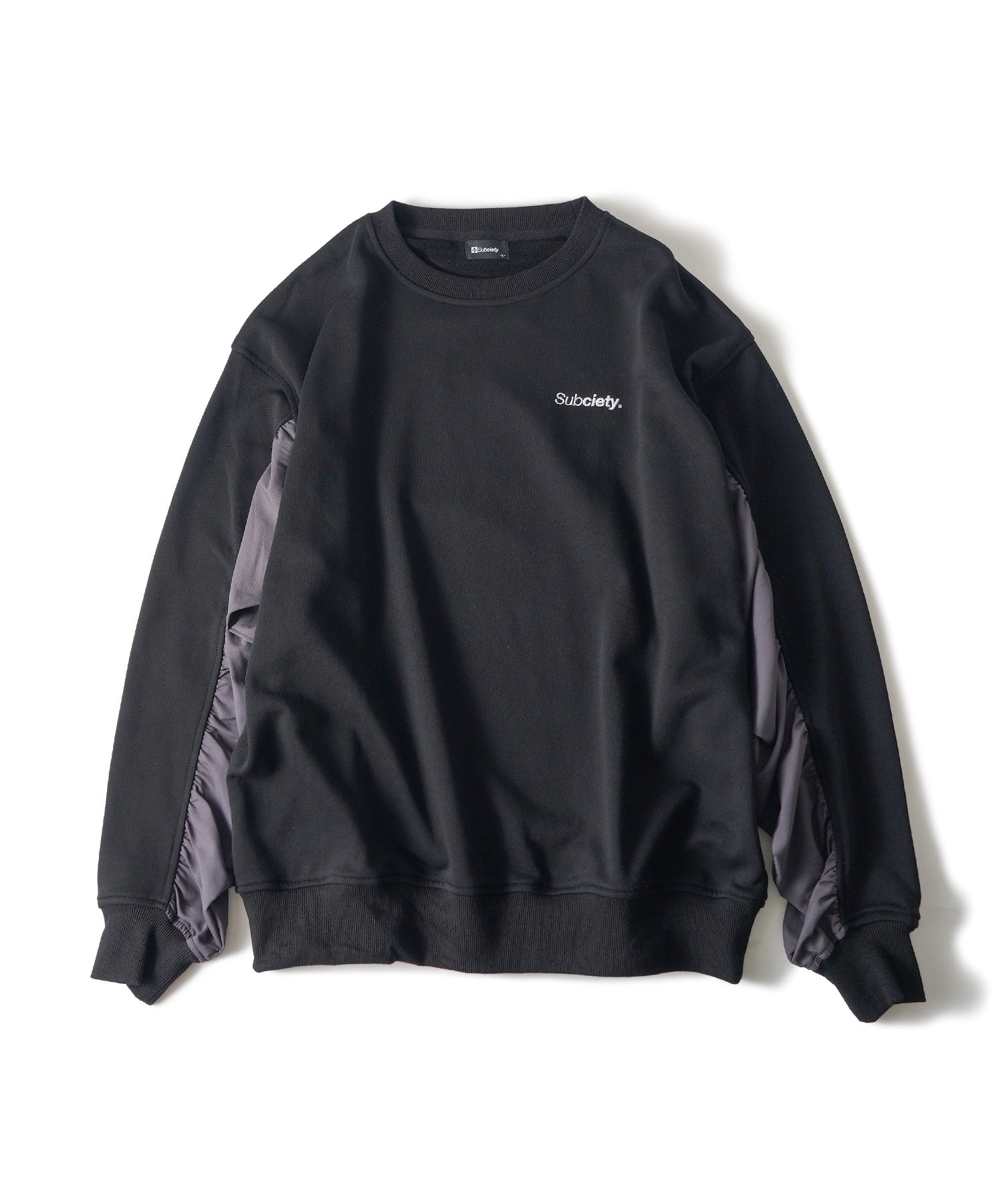 Nylon switched sweatshirt-thumbmail-4