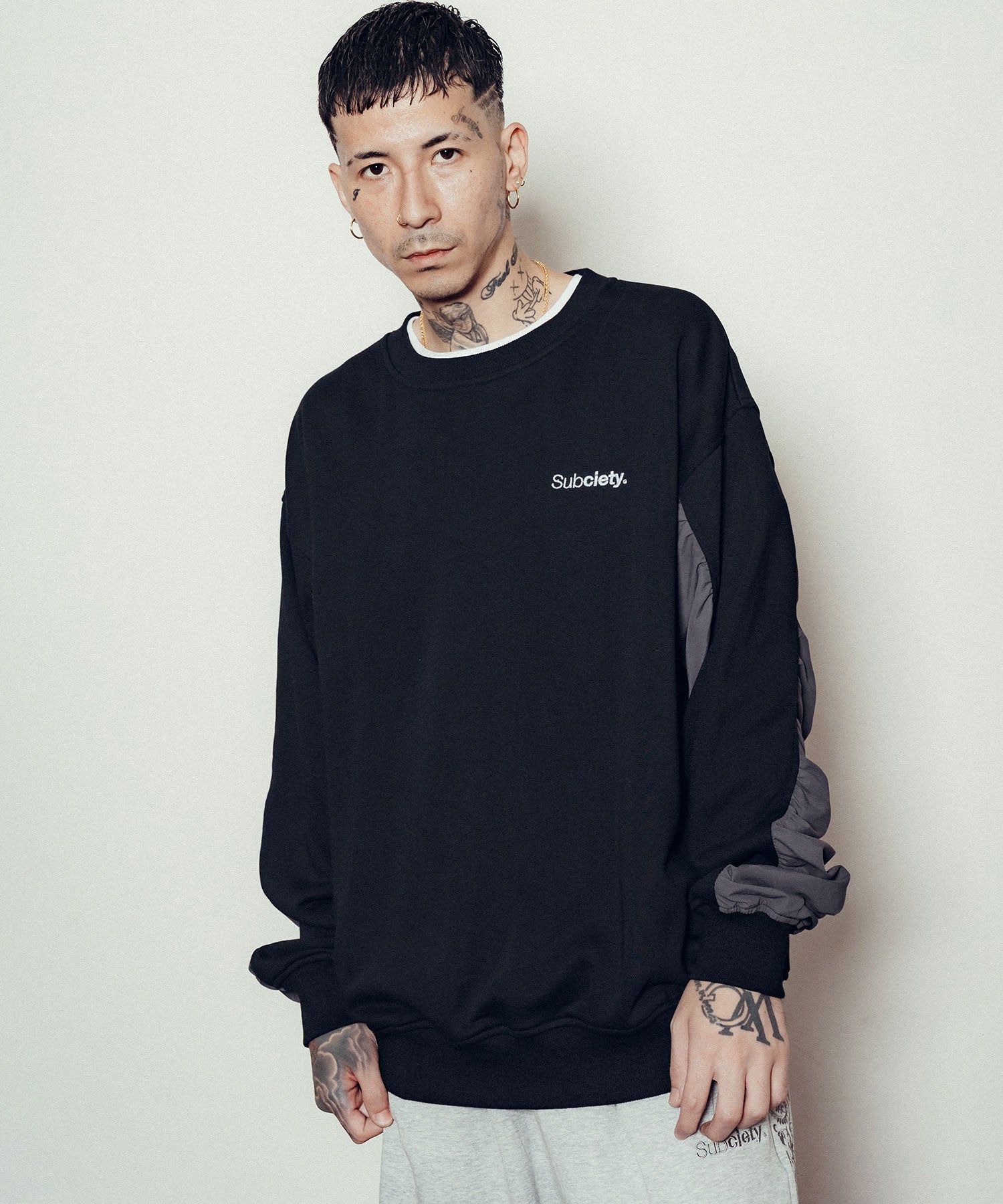 Nylon switched sweatshirt-thumbmail-6