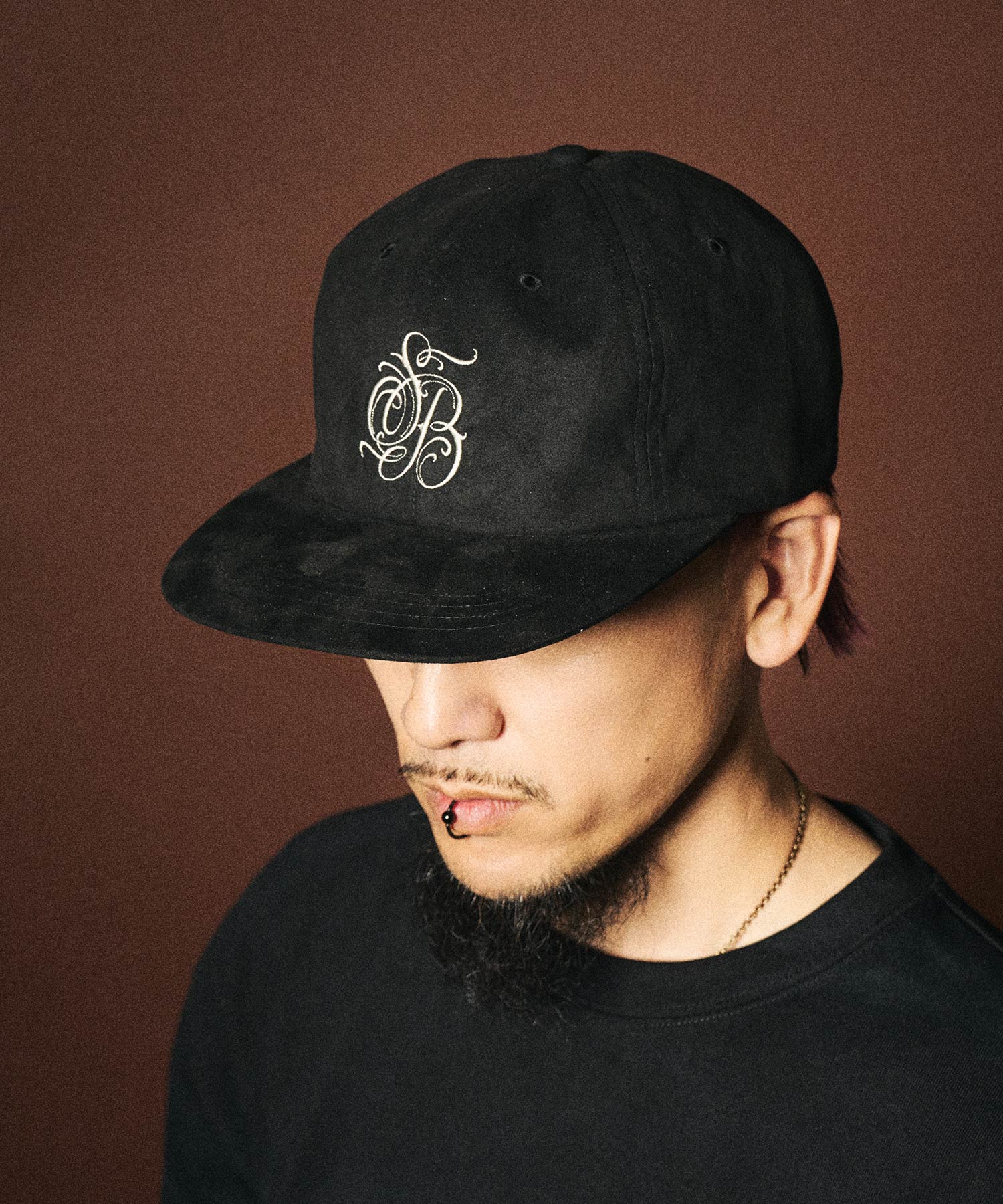 Suede baseball cap-thumbmail-10
