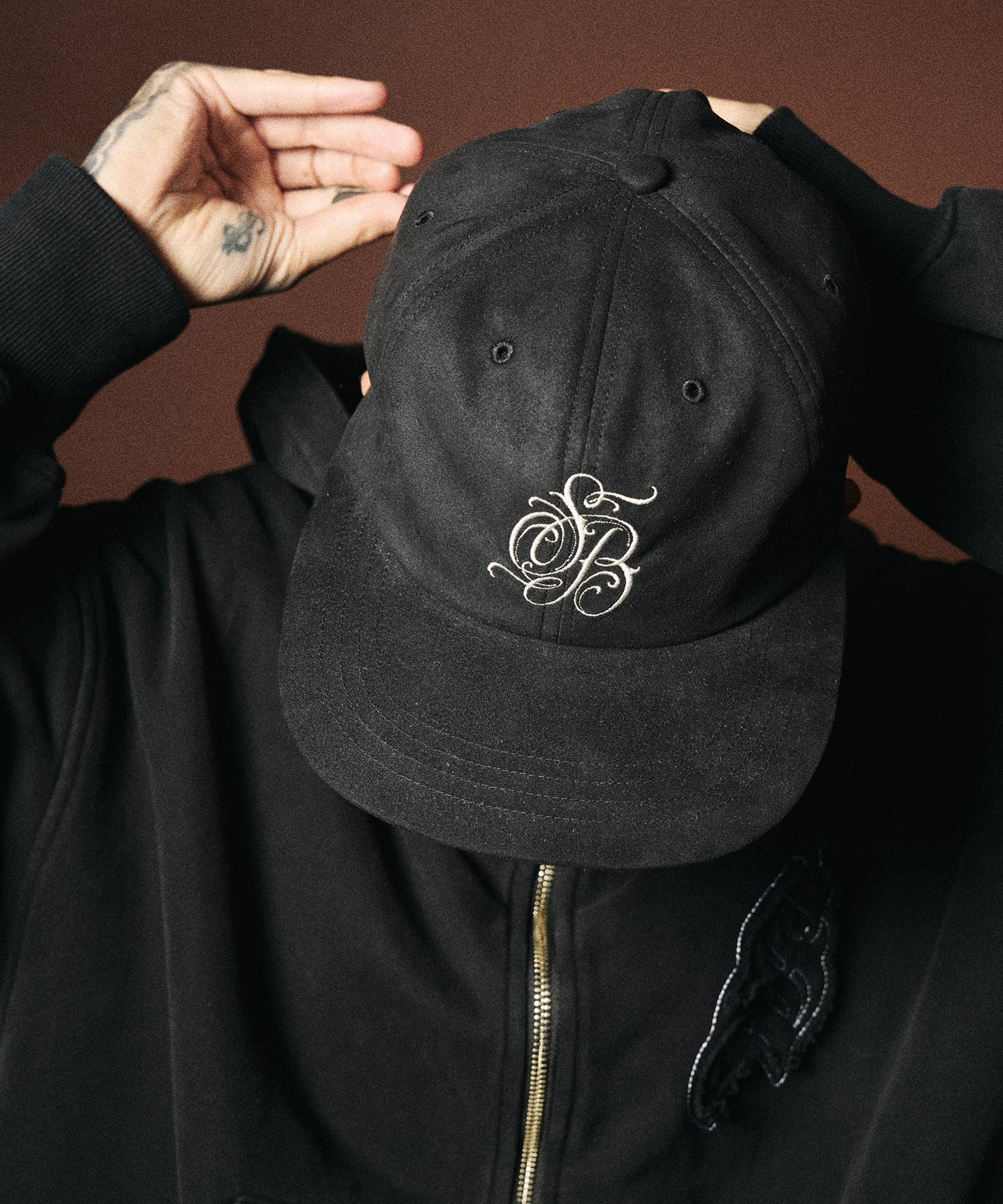 Suede baseball cap-thumbmail-9
