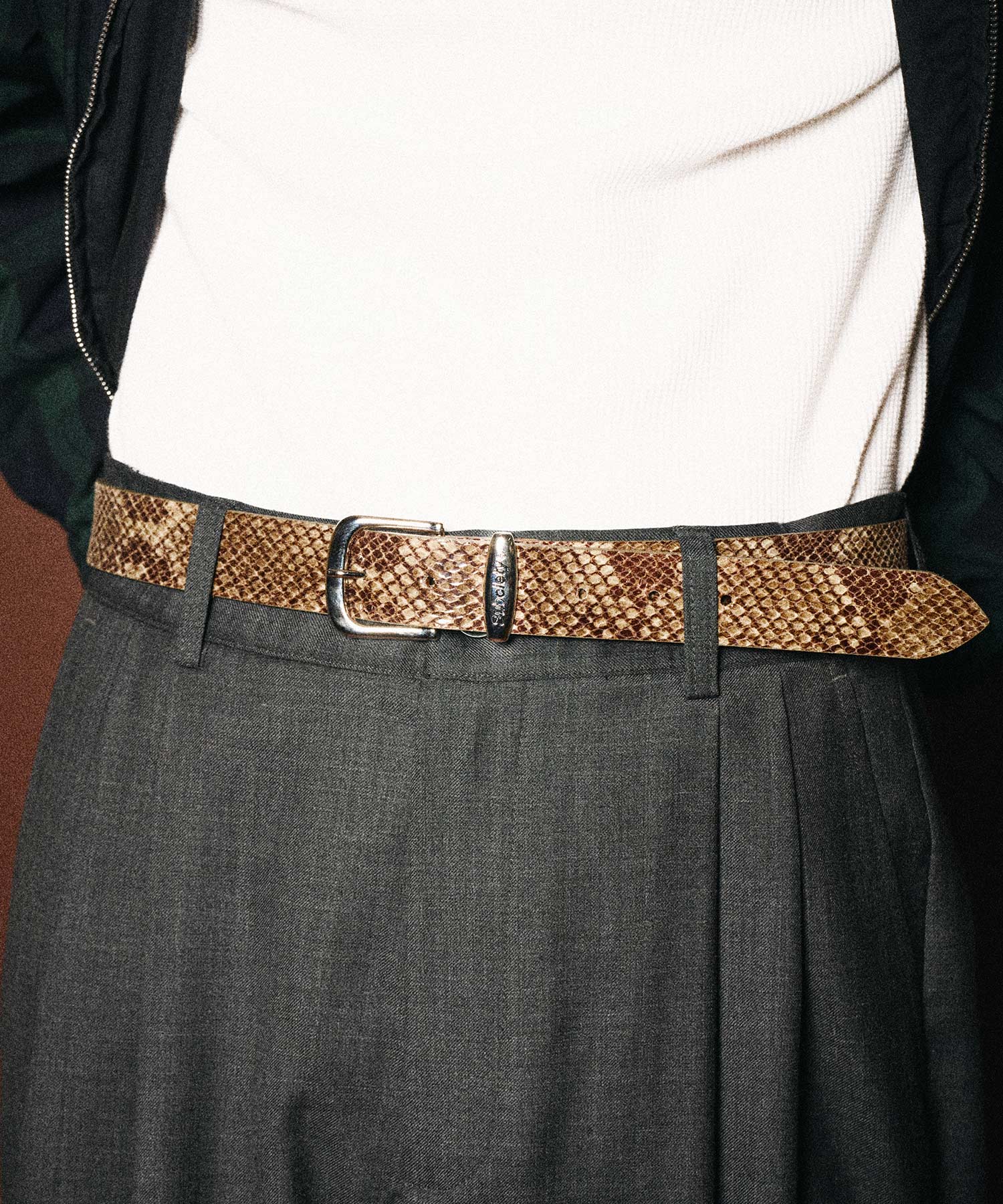 Python stamped leather belt-thumbmail-7