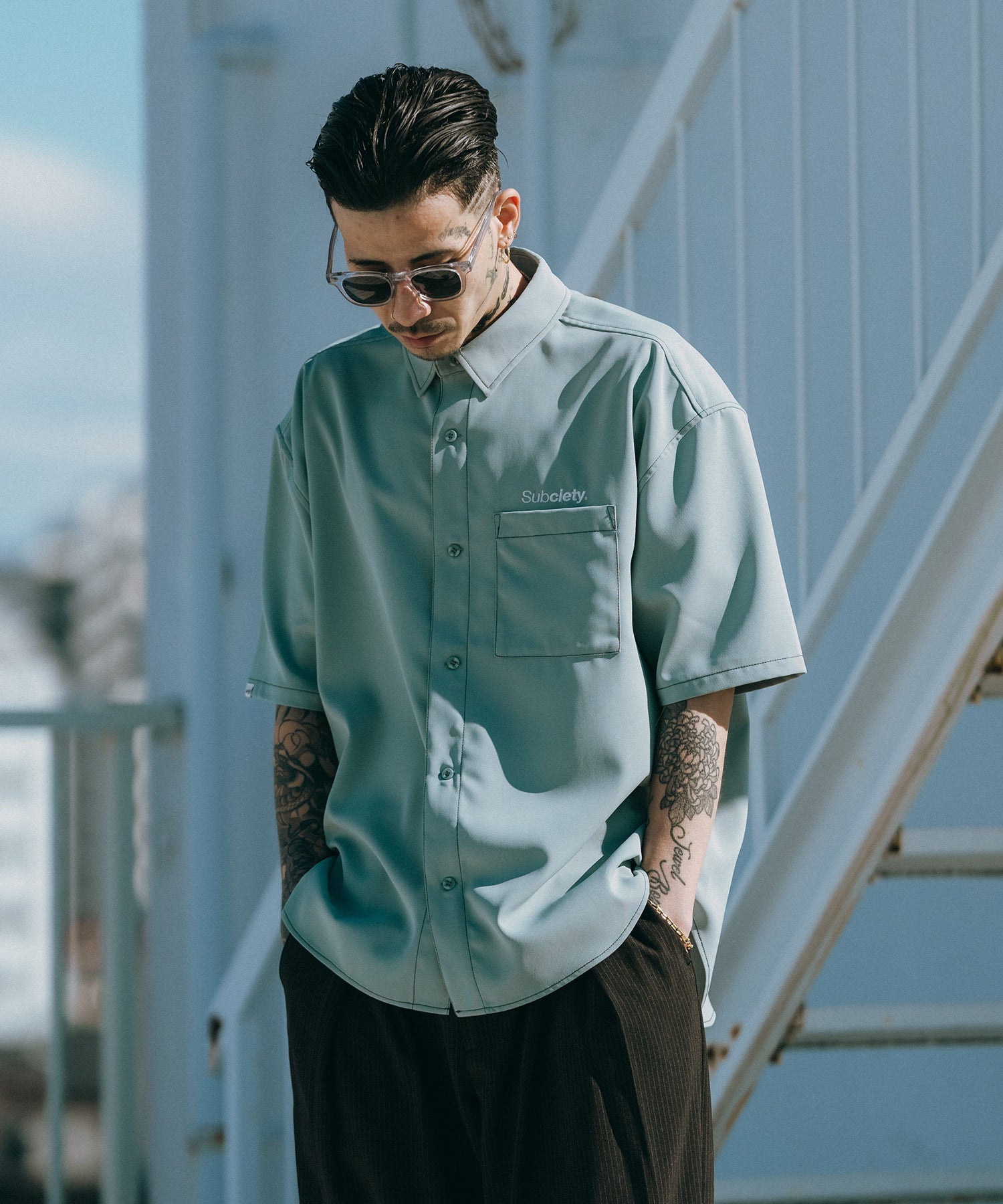 Loose S/S shirt-THE BASE--thumbmail-18