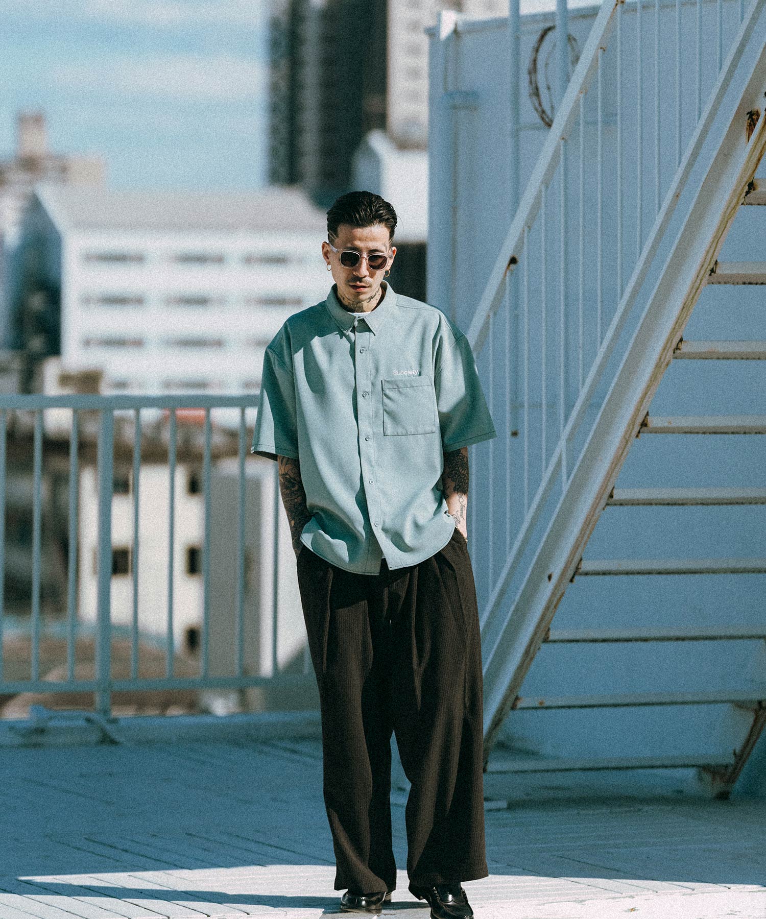 Loose S/S shirt-THE BASE--thumbmail-17