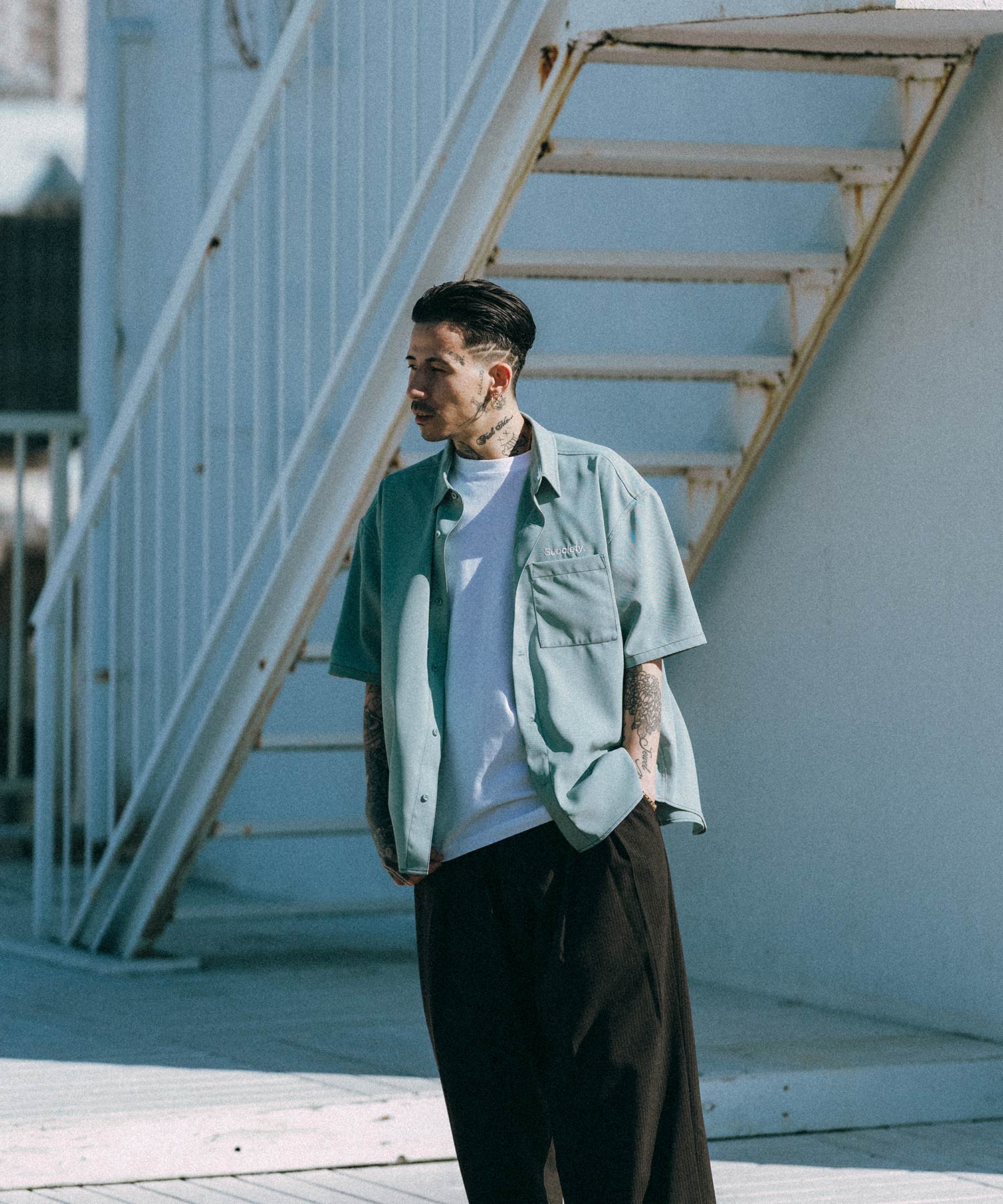 Loose S/S shirt-THE BASE--thumbmail-16