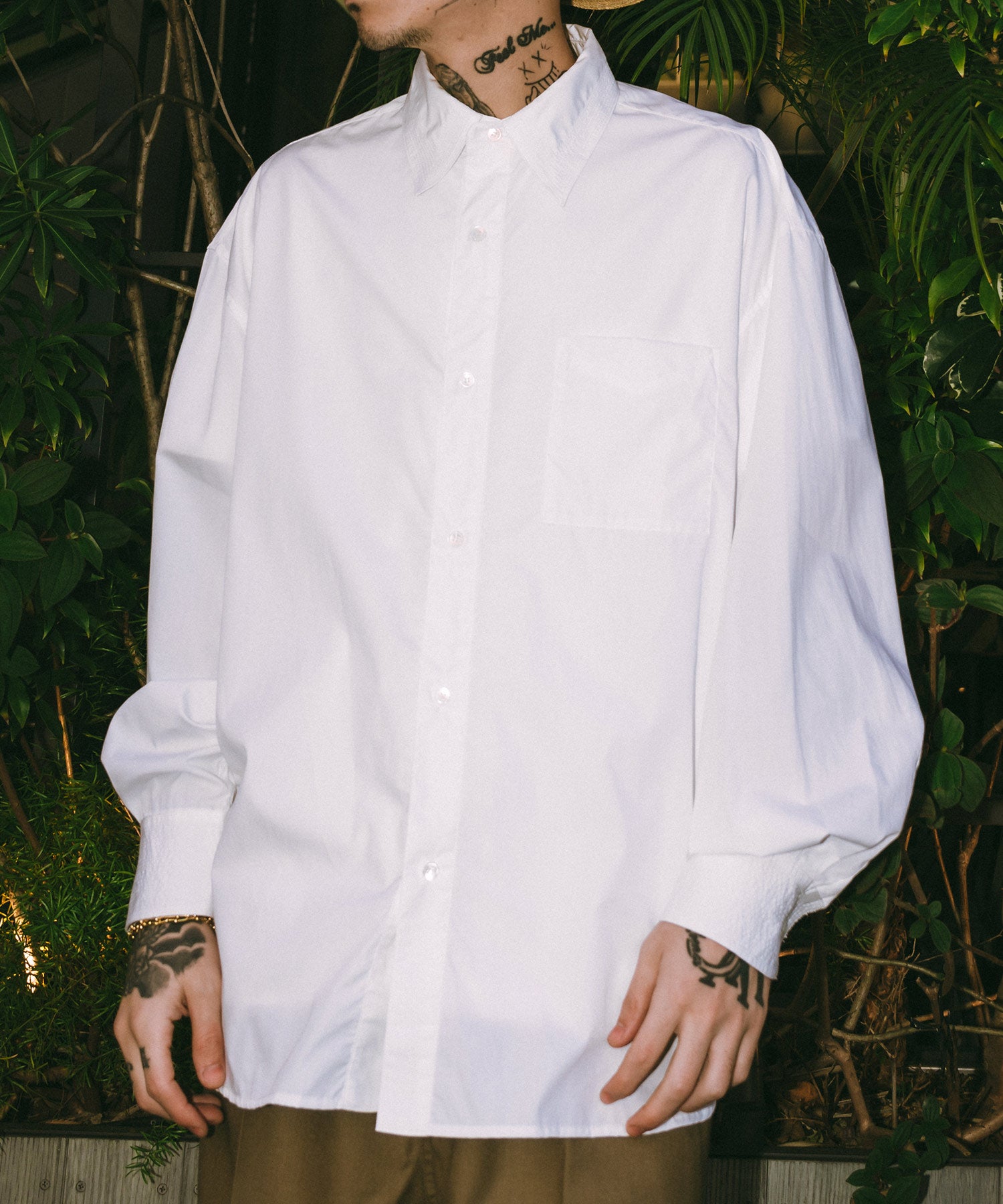 High count cotton shirt