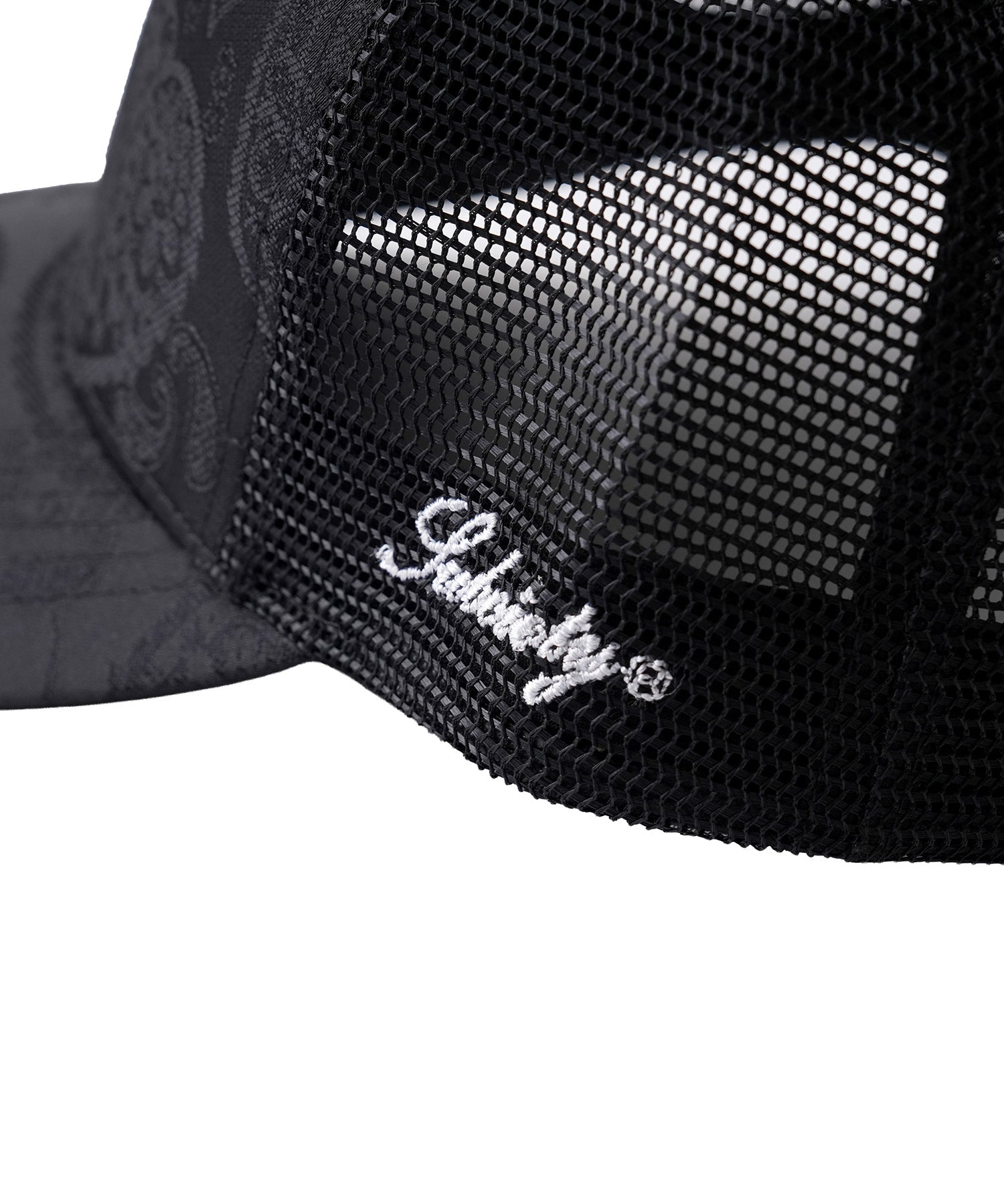 Jacquard paisley mesh cap-thumbmail-5