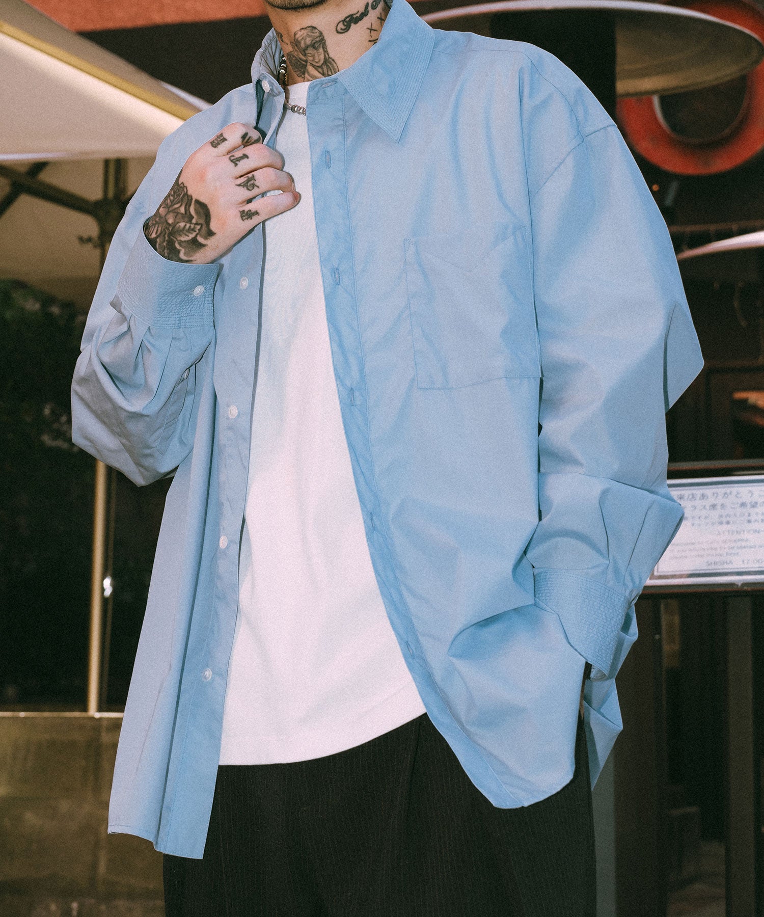 High count cotton shirt
