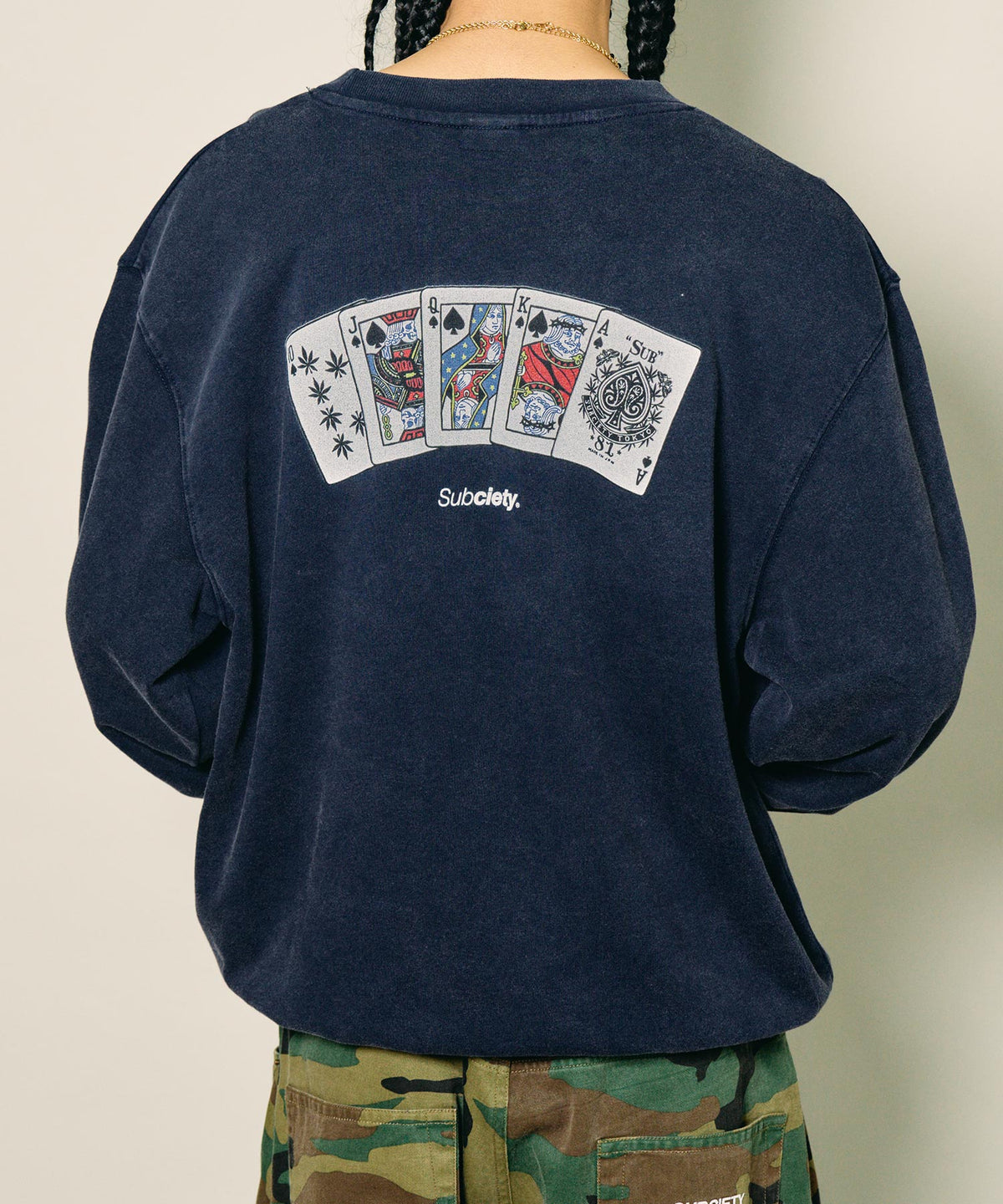 Fade wash sweat shirt-thumbmail-3