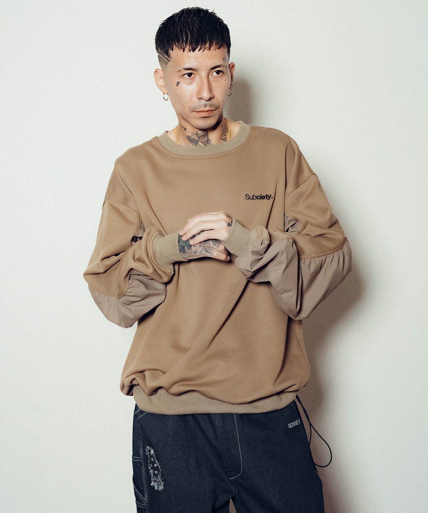Nylon switched sweatshirt-thumbmail-18