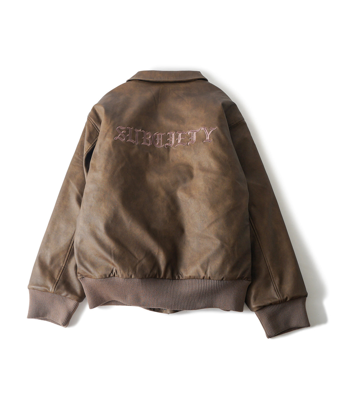 Faux Leather Varsity Jacket-thumbmail-15